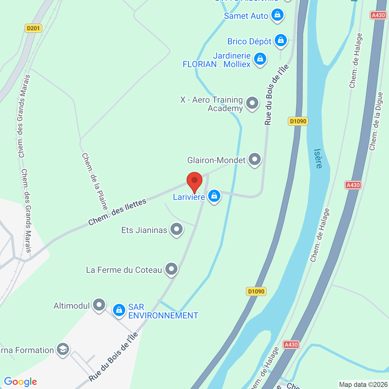 Plan d'accès